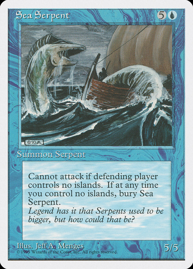 Sea Serpent [Fourth Edition] | Game Haven TX
