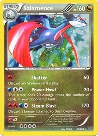 Salamence (57/108) (Cosmos Holo) (Blister Exclusive) [XY: Roaring Skies] | Game Haven TX