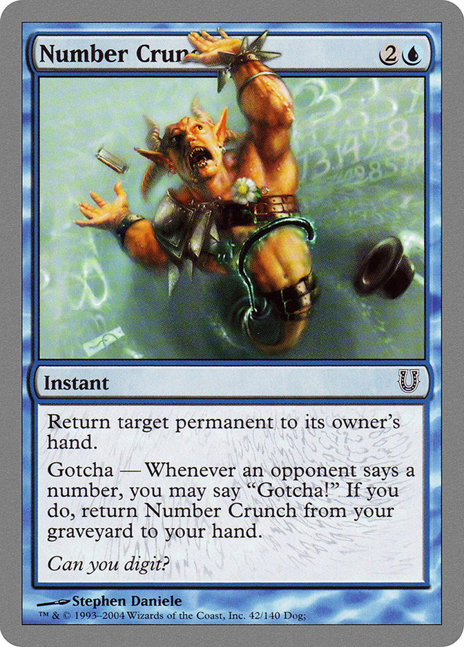 Number Crunch [Unhinged] | Game Haven TX