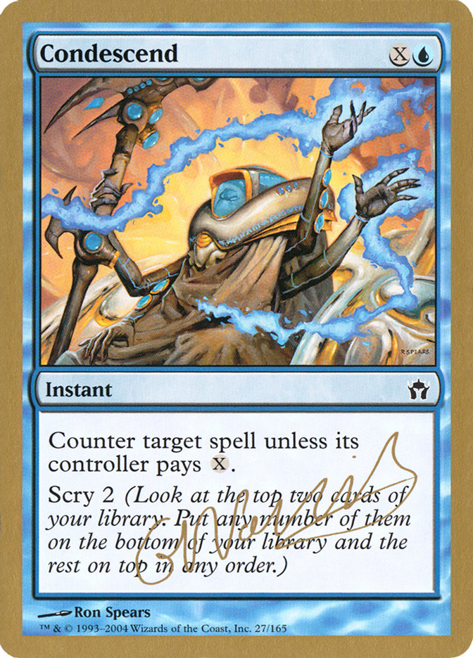 Condescend (Gabriel Nassif) [World Championship Decks 2004] | Game Haven TX