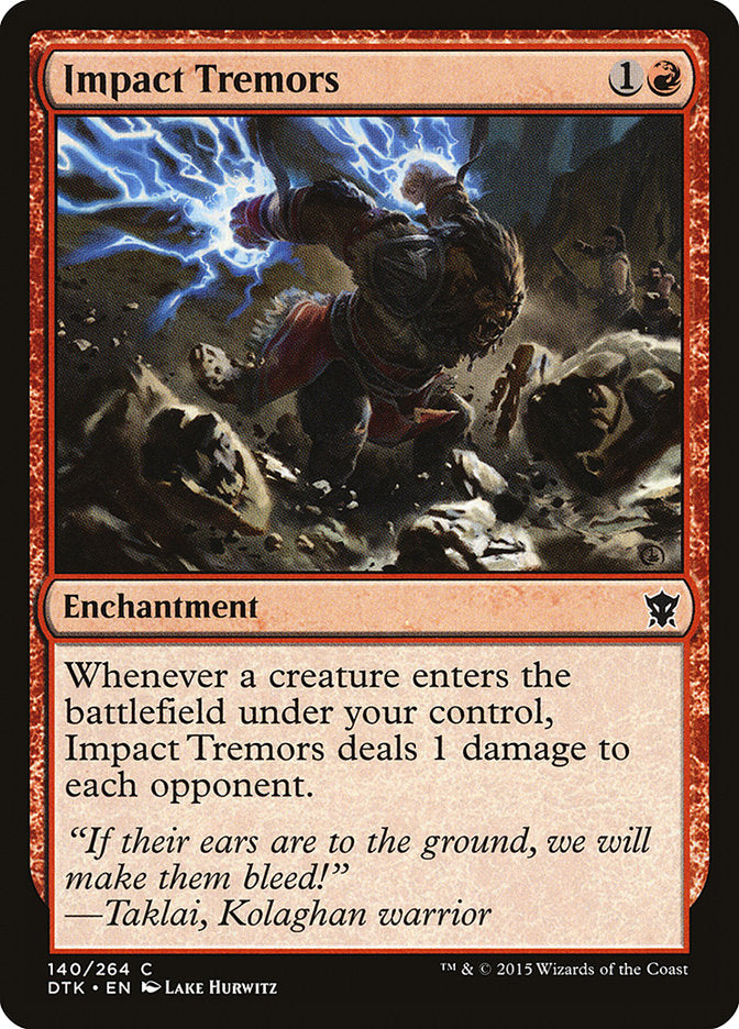 Impact Tremors [Dragons of Tarkir] | Game Haven TX