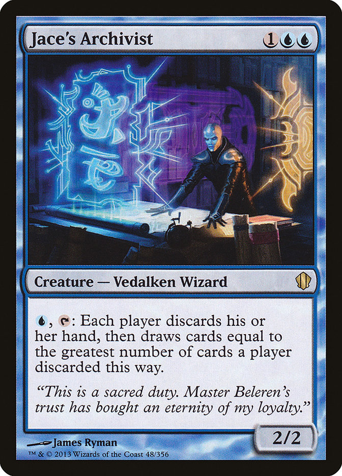 Jace's Archivist [Commander 2013] | Game Haven TX