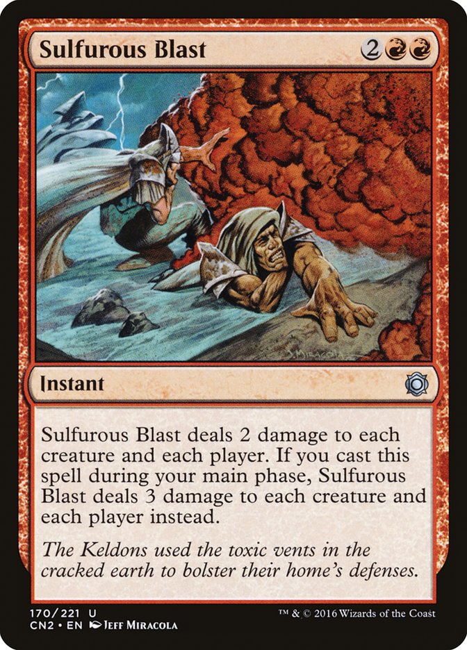 Sulfurous Blast [Conspiracy: Take the Crown] | Game Haven TX