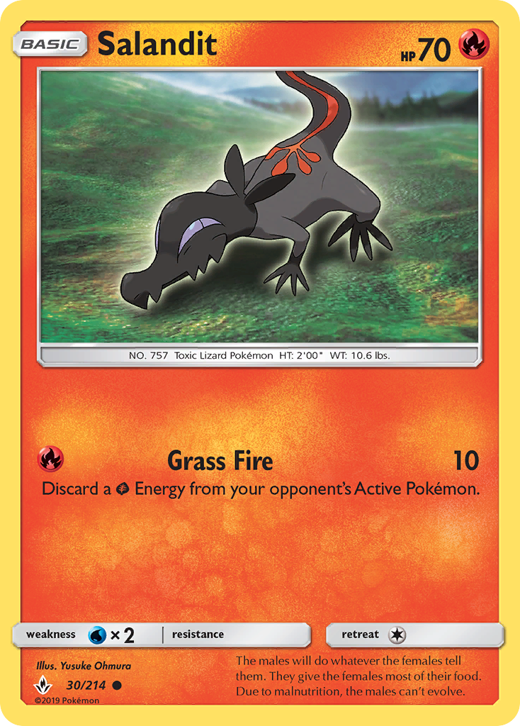 Salandit (30/214) [Sun & Moon: Unbroken Bonds] | Game Haven TX