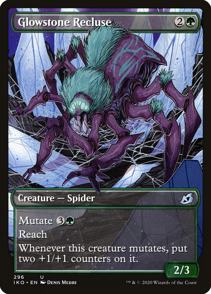 Glowstone Recluse (Showcase) [Ikoria: Lair of Behemoths] | Game Haven TX