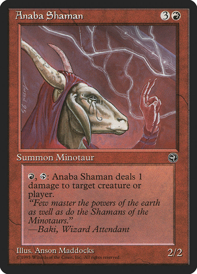 Anaba Shaman (Baki Flavor Text) [Homelands] | Game Haven TX