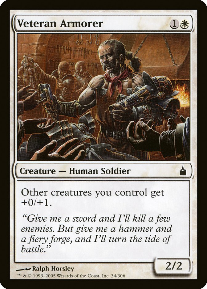 Veteran Armorer [Ravnica: City of Guilds] | Game Haven TX