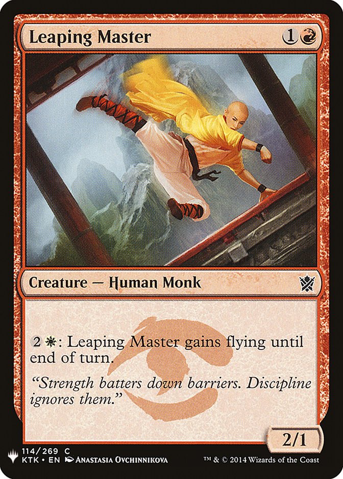 Leaping Master [Mystery Booster] | Game Haven TX