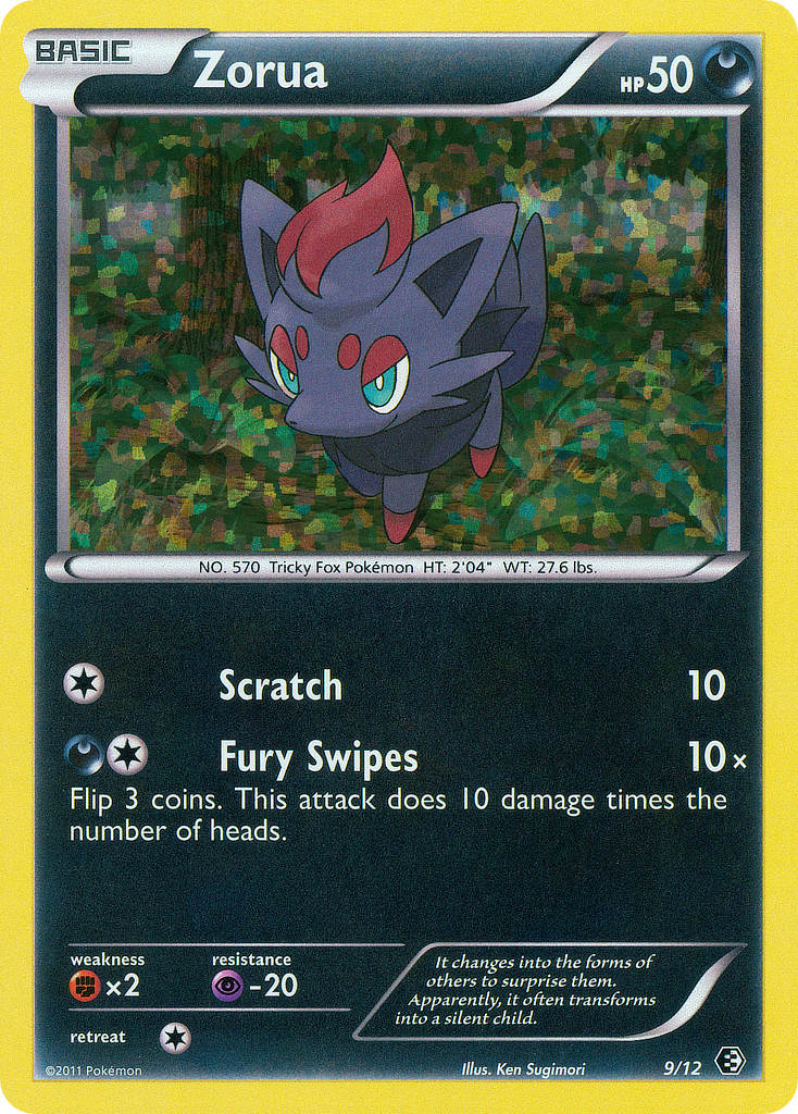 Zorua (9/12) [McDonald's Promos: 2011 Collection] | Game Haven TX