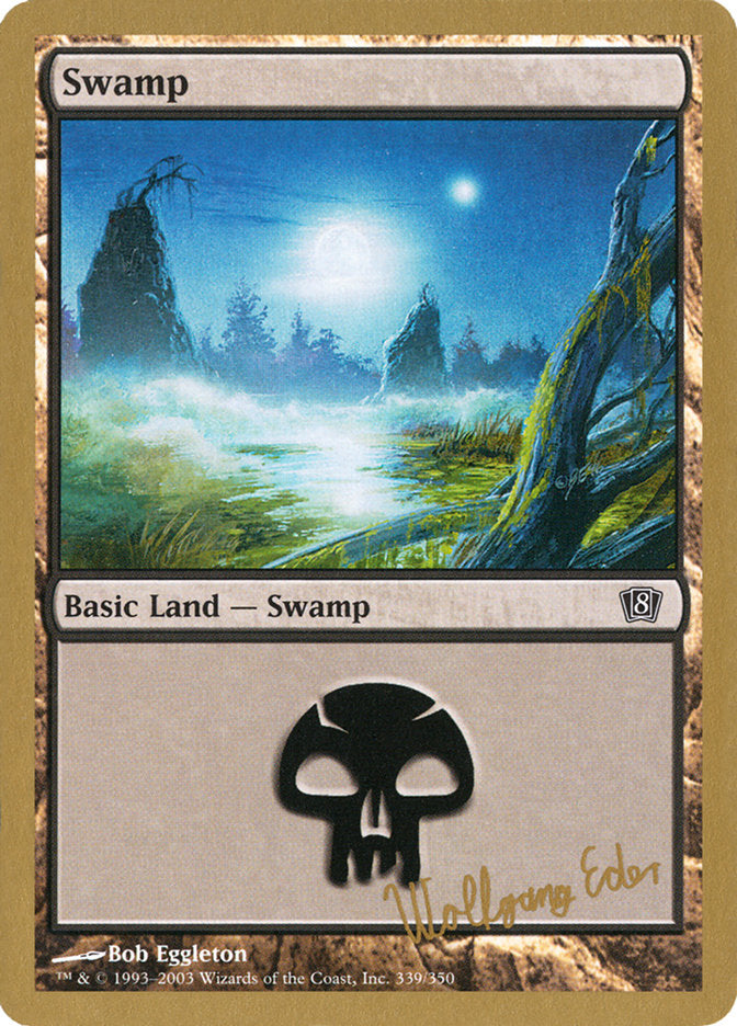 Swamp (we339) (Wolfgang Eder) [World Championship Decks 2003] | Game Haven TX