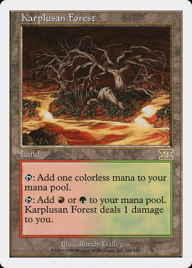Karplusan Forest [Classic Sixth Edition] | Game Haven TX