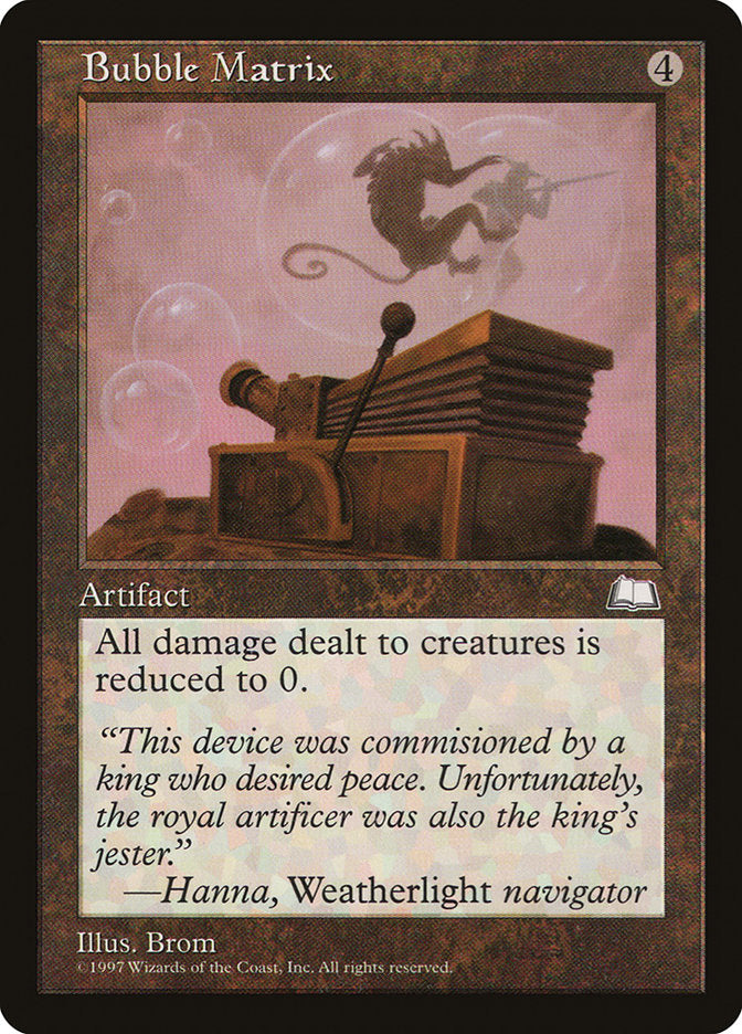 Bubble Matrix [Weatherlight] | Game Haven TX