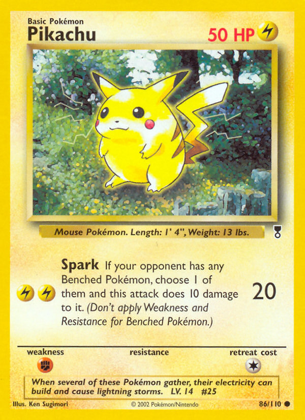 Pikachu (86/110) [Legendary Collection] | Game Haven TX