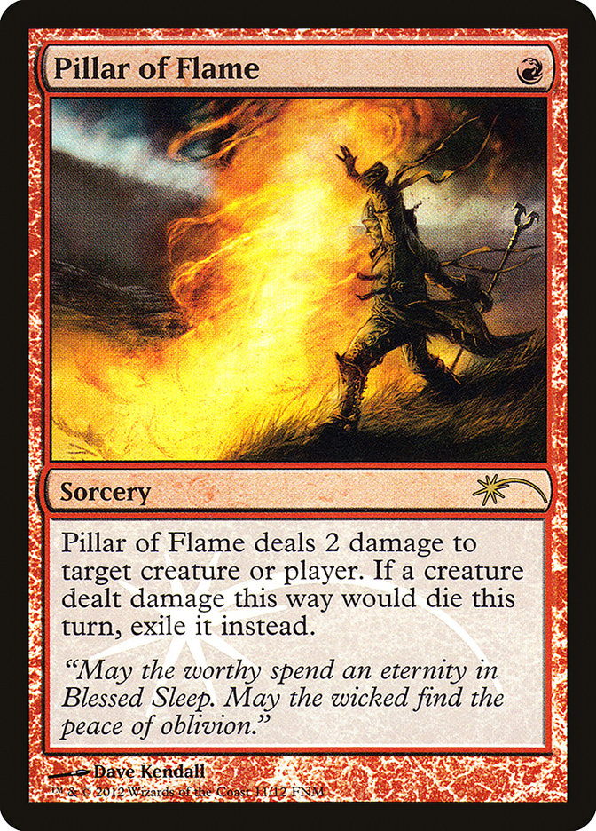 Pillar of Flame [Friday Night Magic 2012] | Game Haven TX