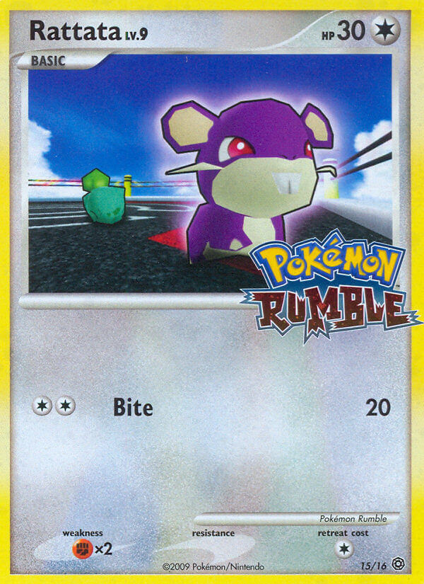 Rattata (15/16) [Pokémon Rumble] | Game Haven TX