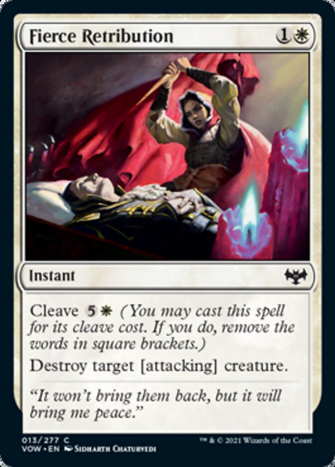 Fierce Retribution [Innistrad: Crimson Vow] | Game Haven TX