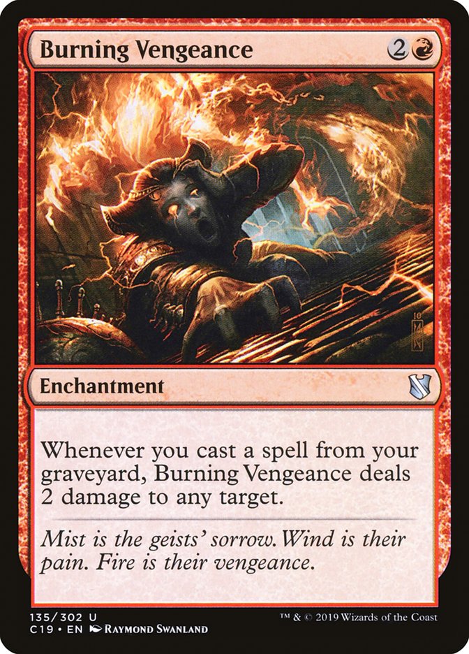 Burning Vengeance [Commander 2019] | Game Haven TX