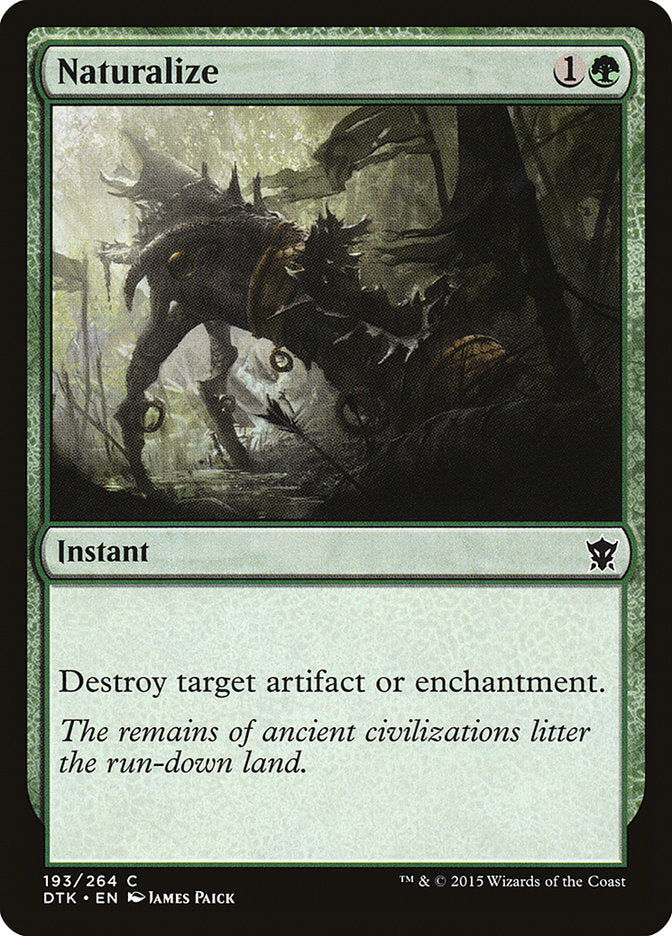Naturalize [Dragons of Tarkir] | Game Haven TX