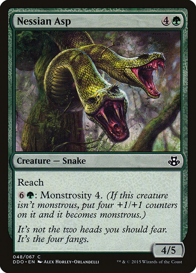 Nessian Asp [Duel Decks: Elspeth vs. Kiora] | Game Haven TX