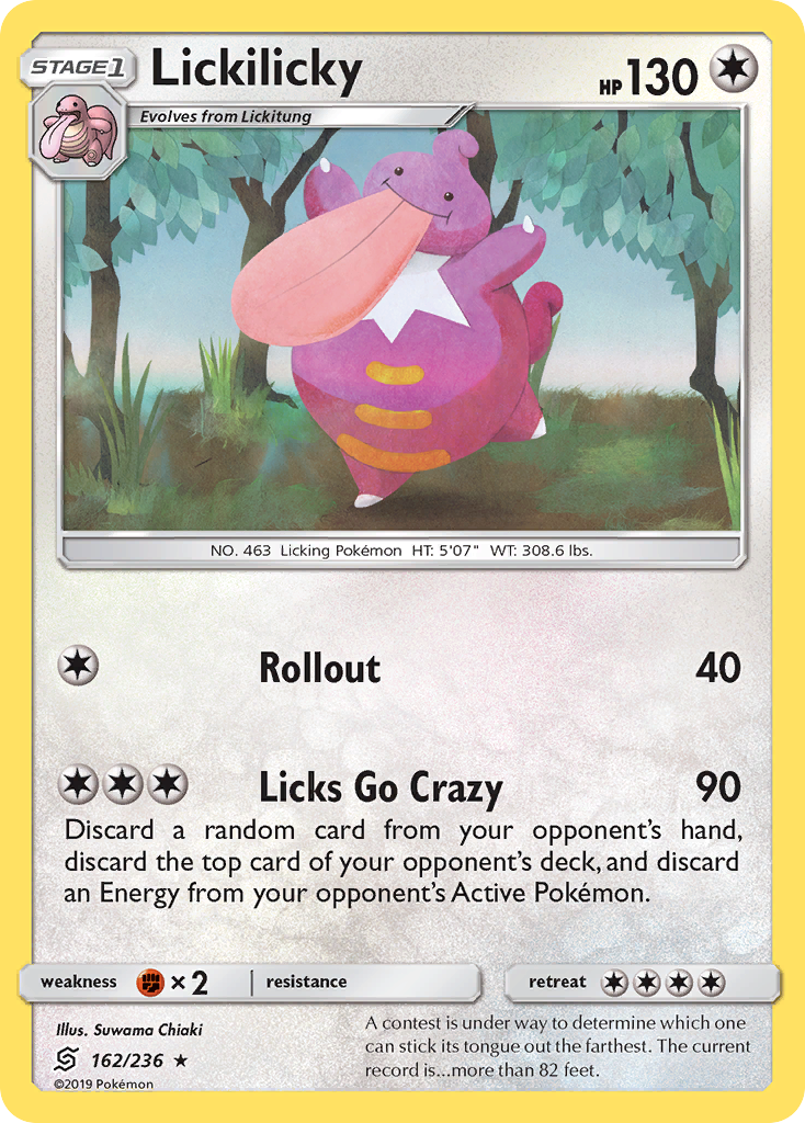 Lickilicky (162/236) [Sun & Moon: Unified Minds] | Game Haven TX