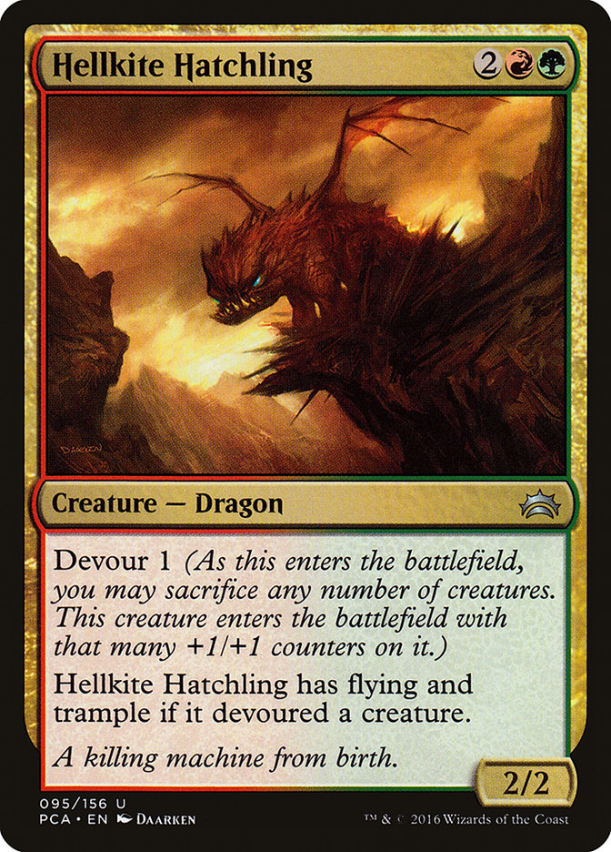 Hellkite Hatchling [Planechase Anthology] | Game Haven TX