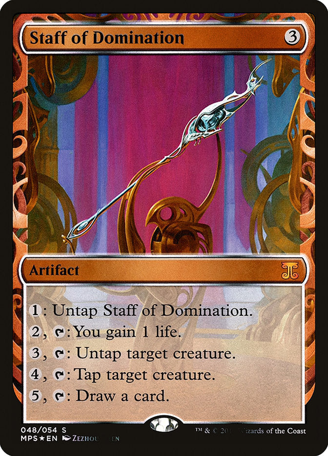 Staff of Domination [Kaladesh Inventions] | Game Haven TX