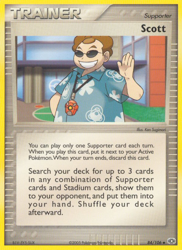 Scott (84/106) [EX: Emerald] | Game Haven TX
