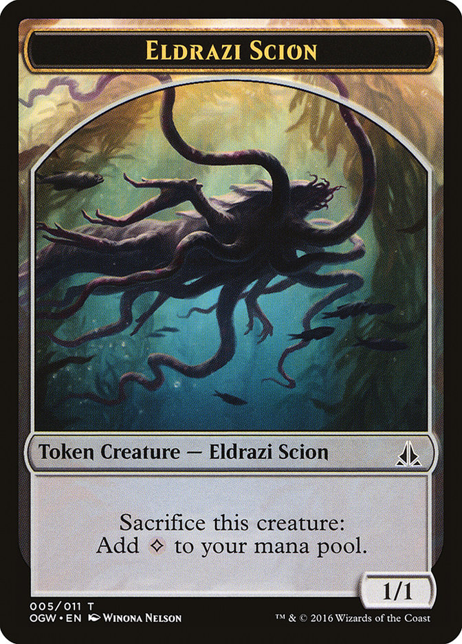 Eldrazi Scion (005/011) [Oath of the Gatewatch Tokens] | Game Haven TX