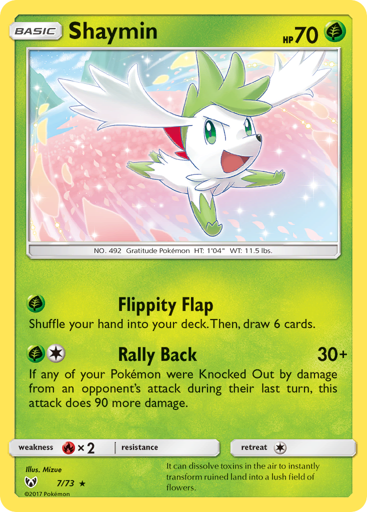 Shaymin (7/73) [Sun & Moon: Shining Legends] | Game Haven TX