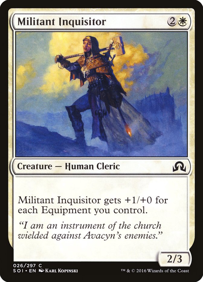 Militant Inquisitor [Shadows over Innistrad] | Game Haven TX