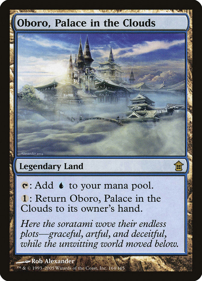Oboro, Palace in the Clouds [Saviors of Kamigawa] | Game Haven TX