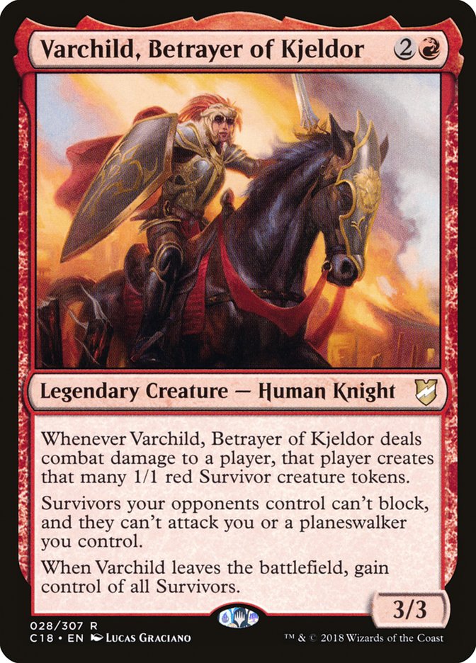 Varchild, Betrayer of Kjeldor [Commander 2018] | Game Haven TX