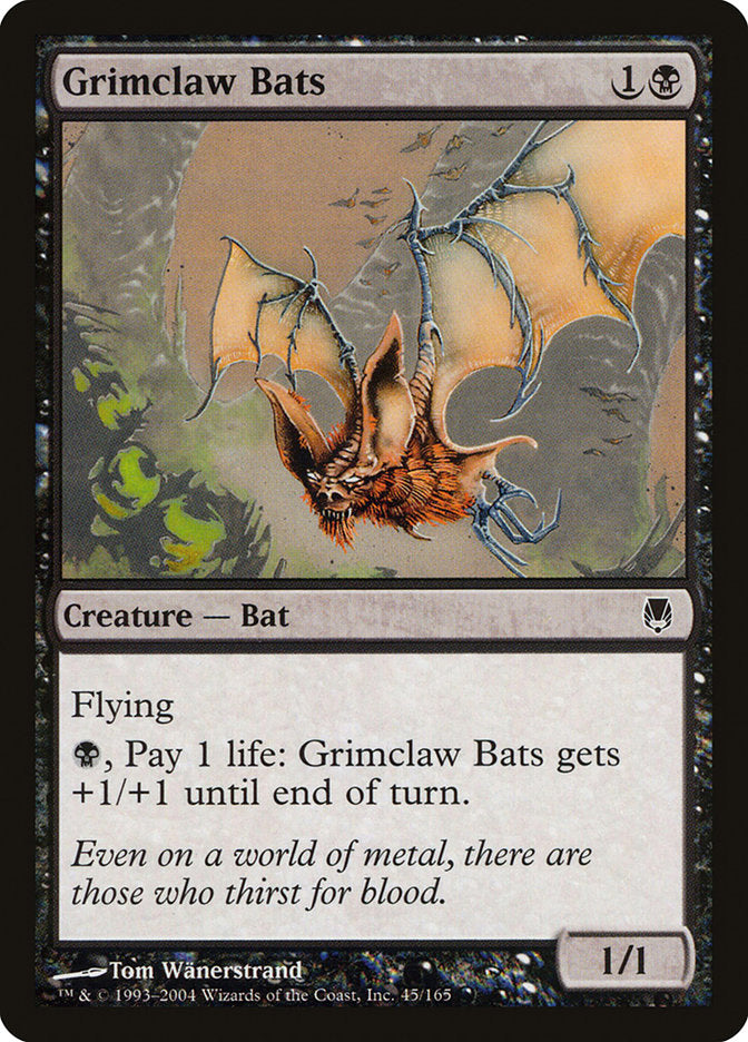 Grimclaw Bats [Darksteel] | Game Haven TX