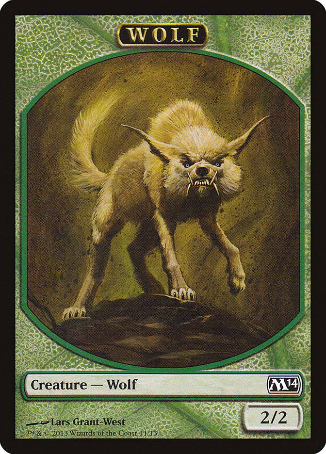 Wolf [Magic 2014 Tokens] | Game Haven TX