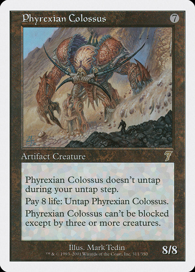 Phyrexian Colossus [Seventh Edition] | Game Haven TX