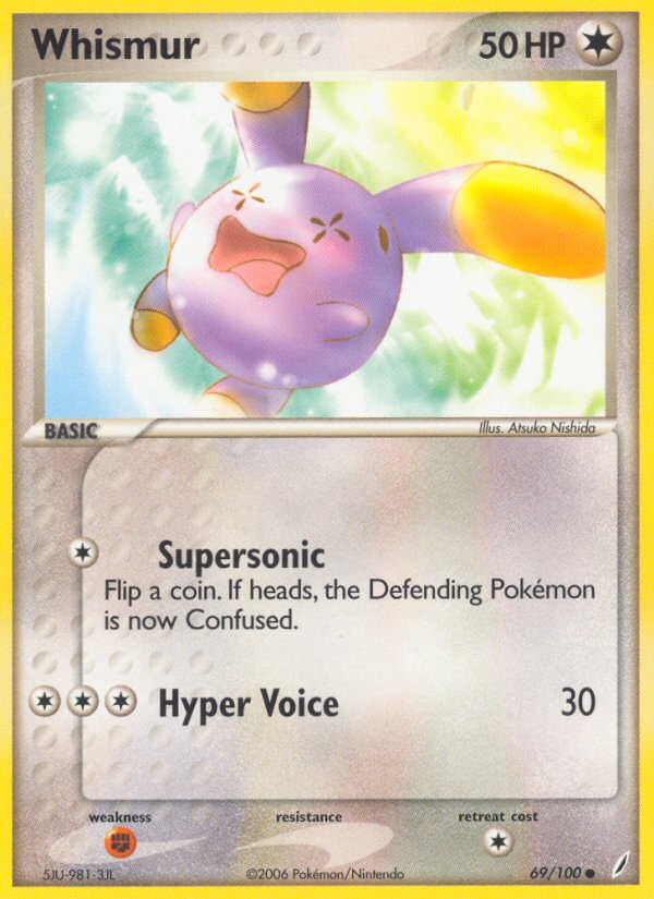 Whismur (69/100) [EX: Crystal Guardians] | Game Haven TX