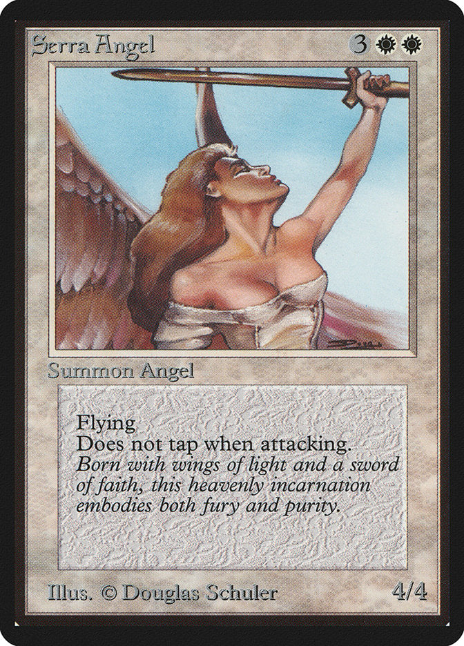 Serra Angel [Limited Edition Beta] | Game Haven TX