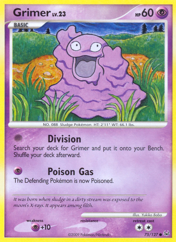 Grimer (75/127) [Platinum: Base Set] | Game Haven TX