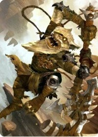 Teeterpeak Ambusher Art Card [Zendikar Rising Art Series] | Game Haven TX