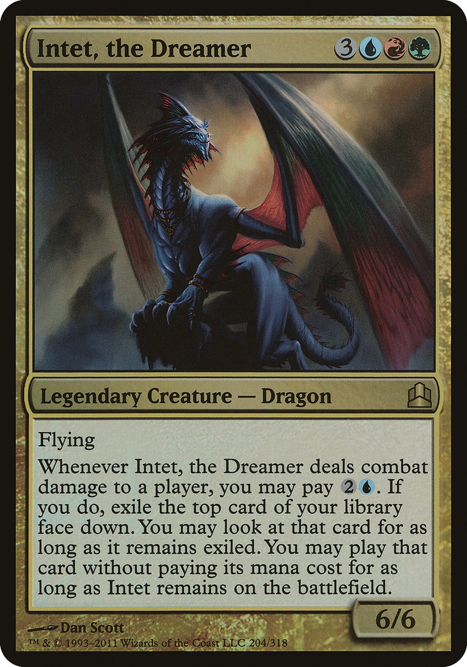 Intet, the Dreamer (Oversized) [Commander 2011 Oversized] | Game Haven TX
