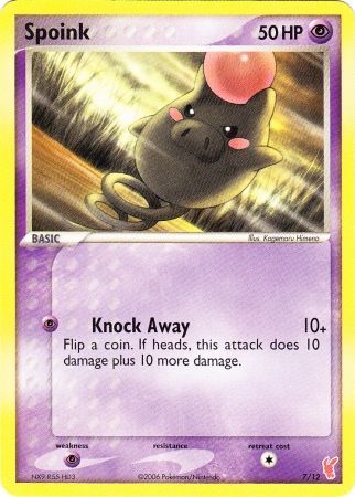 Spoink (7/12) [EX: Trainer Kit 2 - Plusle] | Game Haven TX