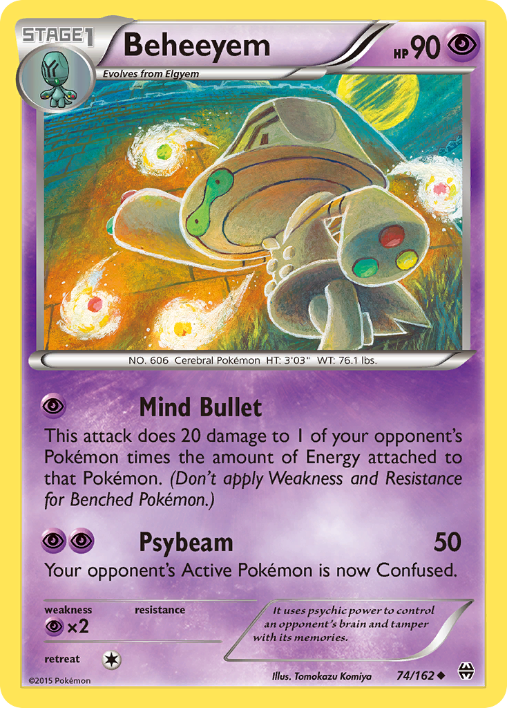 Beheeyem (74/162) [XY: BREAKthrough] | Game Haven TX