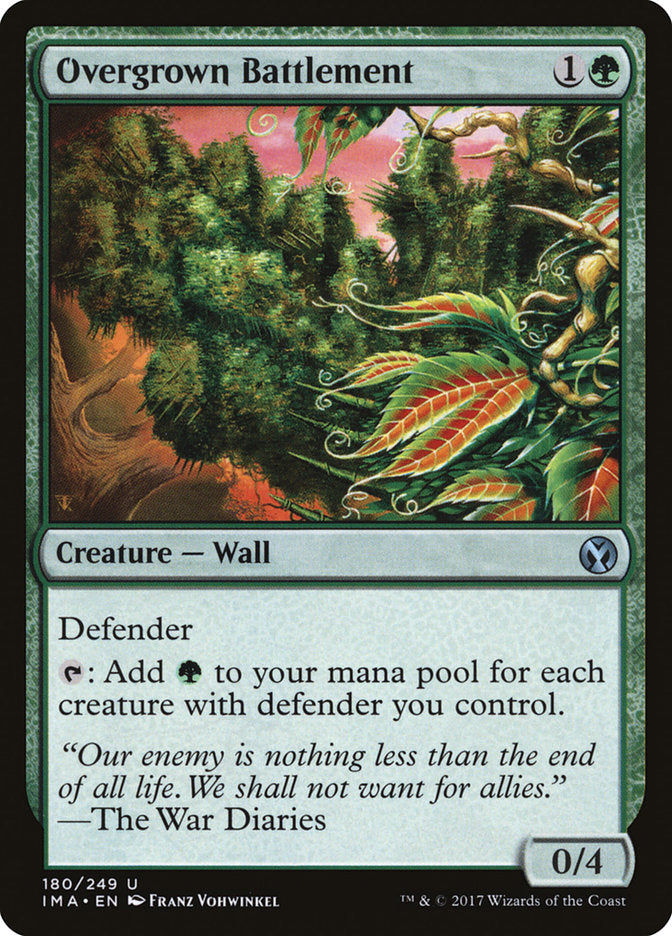 Overgrown Battlement [Iconic Masters] | Game Haven TX