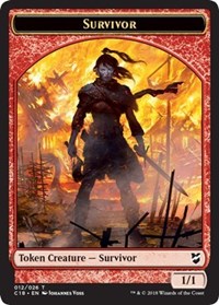 Survivor // Myr (023) Double-sided Token [Commander 2018 Tokens] | Game Haven TX