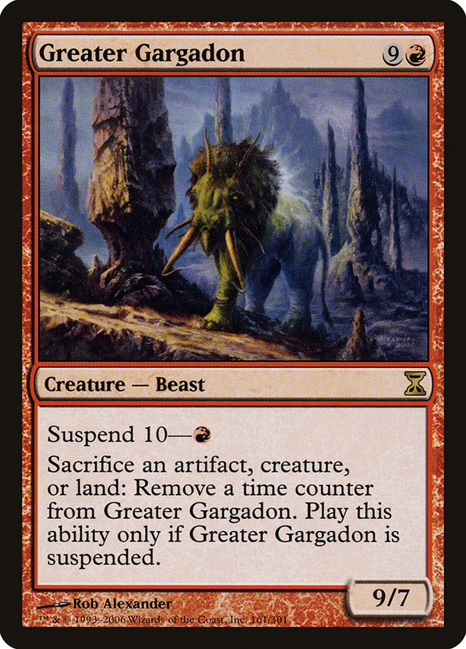 Greater Gargadon [Time Spiral] | Game Haven TX