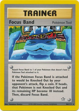 Focus Band (86/111) [Neo Genesis Unlimited] | Game Haven TX