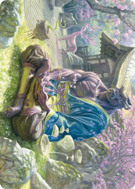 Kosei, Penitent Warlord Art Card [Kamigawa: Neon Dynasty Art Series] | Game Haven TX