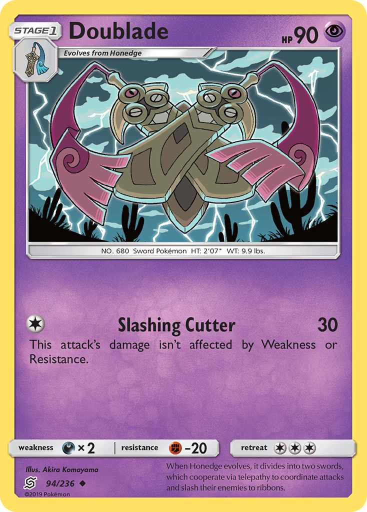 Doublade (94/236) [Sun & Moon: Unified Minds] | Game Haven TX