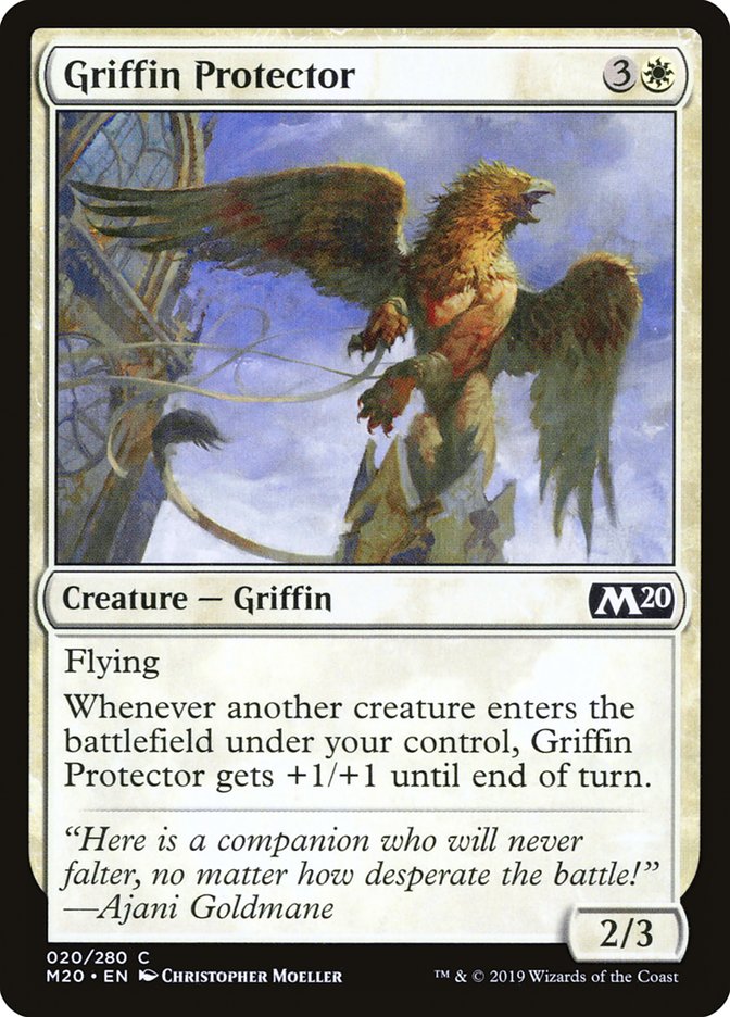 Griffin Protector [Core Set 2020] | Game Haven TX