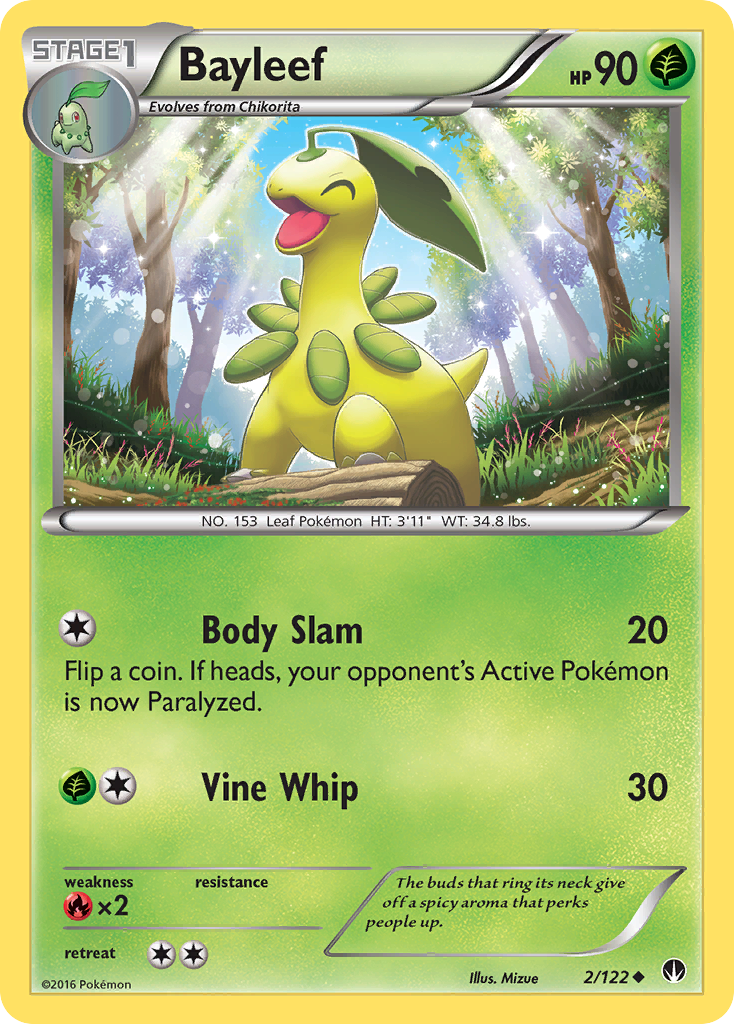Bayleef (2/122) [XY: BREAKpoint] | Game Haven TX